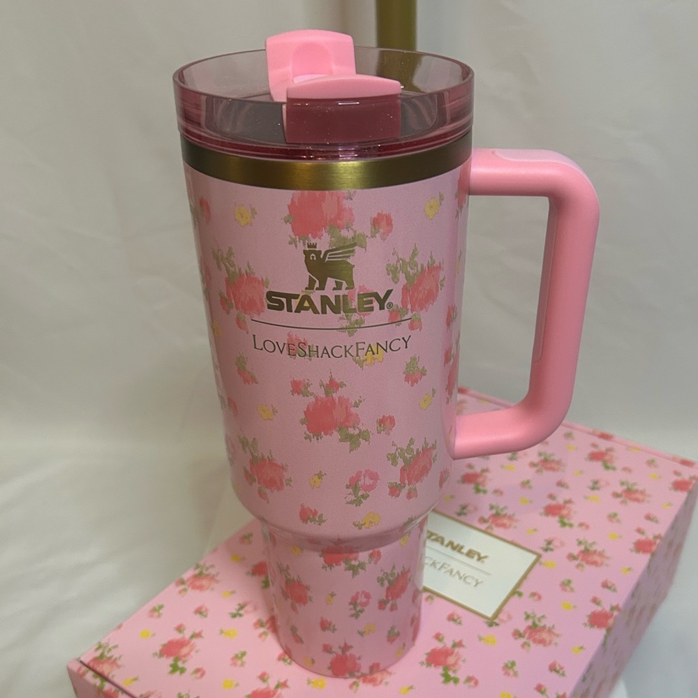 *New* Stanley 1913 X LoveShackFancy Ibiza Sunset Tumbler 40 Oz.